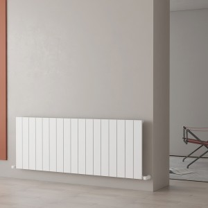Carisa Nemo 600 x 1610mm White Designer Aluminium Radiator