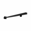 Beauly Square Wall Mounted Shower Arm Matt Black