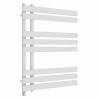 Koli 800 x 600mm White Simple Electric Heated Towel Rail
