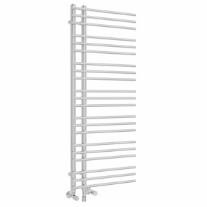 Solberg 1250 x 500mm Chrome Dual Fuel Towel Rail - 600W