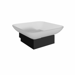 Gala Soap Dish Holder Matt Black