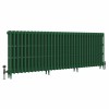 Classic  745 x 2080mm Farrow & Ball Duck Green Triple Column Cast Iron Radiator - 33 Sections