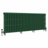 Classic  745 x 1894mm Farrow & Ball Duck Green Triple Column Cast Iron Radiator - 30 Sections