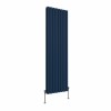 Karlstad 1800 x 546mm Sapphire Blue Double Vertical Flat Panel Designer Radiator