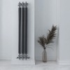Carisa Dora 1800 x 290mm Light Grey Designer Steel Radiator
