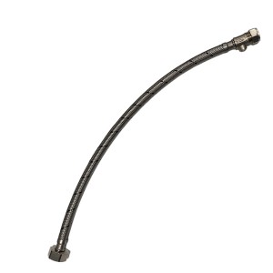 15mm x 3/4" Flexible Tap Connector With Isolation Valve 500mm - WRAS Approved