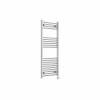 Bergen 1200 x 500mm Straight Chrome Thermostatic Touch Control Electric Heated Towel Rail