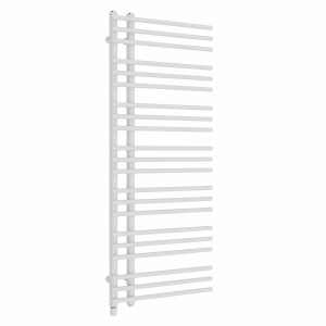 Solberg 1250 x 500mm White Simple Electric Towel Rail - 600W