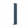 Lulea 1600 x 270mm Sapphire Blue Single Flat Panel Vertical Designer Radiator