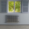 Carisa Zara 550 x 830mm Chrome Plated Designer Steel Radiator