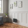 Bern 300 x 425mm Anthracite Triple Column Horizontal Traditional Radiator
