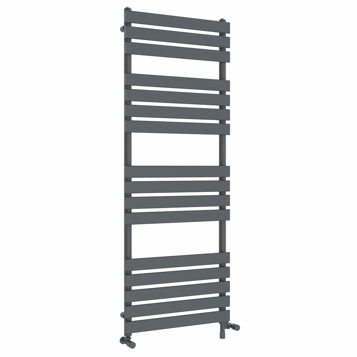 Juva 1600 x 600mm Dual Fuel Sand Grey Flat Panel Simple Electric Heated Towel Rail