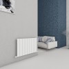 Carisa Chambord 600 x 895mm White Designer Aluminium Radiator