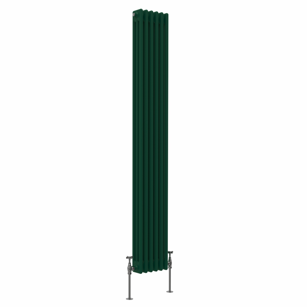 Bern 1800 x 290mm Moss Green Triple Vertical Column Radiator
