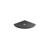 Shower Tray 900 x 900mm Quadrant Ultra Low Profile Jet Black