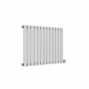 Karlstad Electric Chrome Single Flat Panel Horizontal Bluetooth Designer Radiator