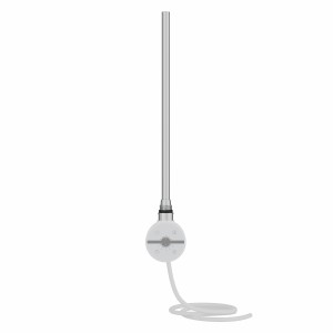 Newton Round Touch Controls Thermostatic Heating Element White