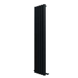 Carisa Otto 1800 x 395mm Anthracite Designer Aluminium Radiator