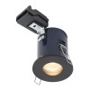 Forum Yate - Fire Rated Showerlight IP65 - Matt Black