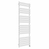 Juva 1800 x 600mm White Flat Panel Thermostatic Touch Control Electric Heated Towel Rail