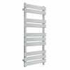 Juva 1000 x 450mm Chrome Flat Panel Simple Electric Heated Towel Rail