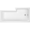 Leyland 1700 x 850mm L shape Bath Left Handed