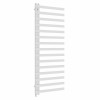 Kemi 1600 x 600mm White Simple Electric Heated Towel Rail
