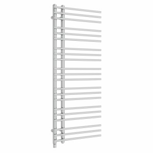 Solberg 1250 x 500mm Chrome Simple Electric Towel Rail - 600W