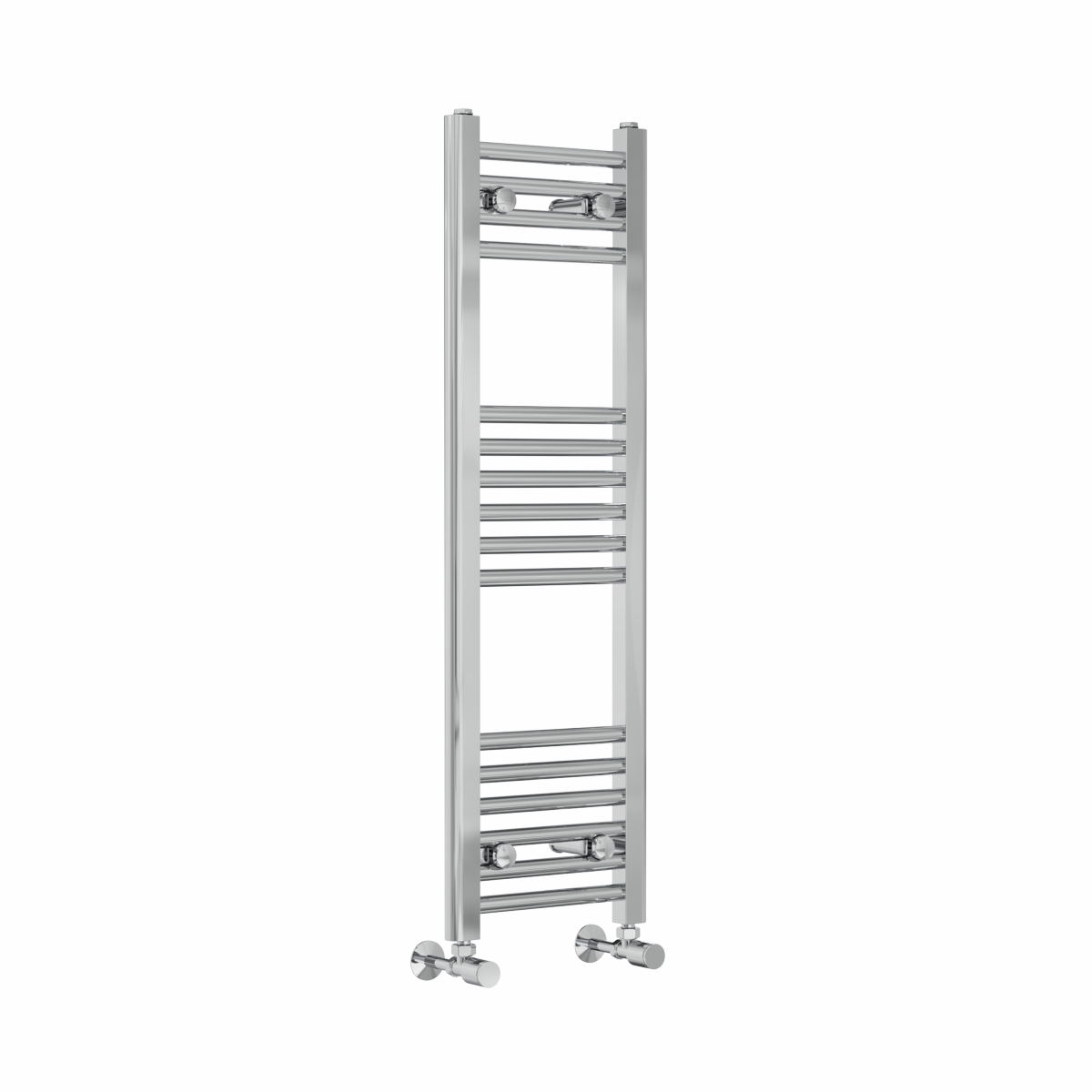 Bergen 1000 x 300mm Straight Chrome Heated Towel Rail