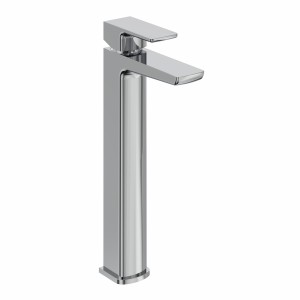 Coe Modern High Rise Basin Mixer Tap Chrome