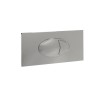 Large Chrome Dual Flush Plate