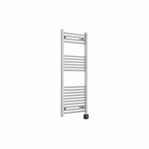 Bergen 1200 x 500mm Straight Chrome Thermostatic Wifi Control Electric Heated Towel Rail