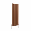 Bern 1500 x 560mm Metallic Bronze Triple Vertical Column Radiator