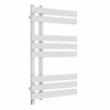 Koli 800 x 450mm White Simple Electric Heated Towel Rail