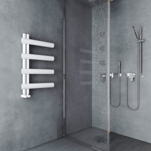 Carisa Moon L Aluminium Designer Towel Rail- Choice of Colour & Size