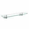 Leith Glass Shelf Chrome