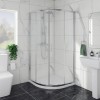 Ennerdale - 900 x 900mm Quadrant Shower Enclosure - Chrome