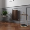 Norden Black Copper Horizontal Column Coloured Radiator - Choice of Size