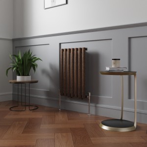 Norden Black Copper Horizontal Column Coloured Radiator - Choice of Size