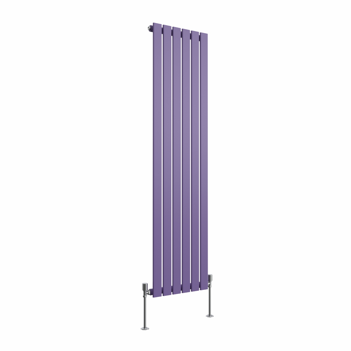 Karlstad 1600 x 410mm Elegant Purple Single Vertical Flat Panel Designer Radiator