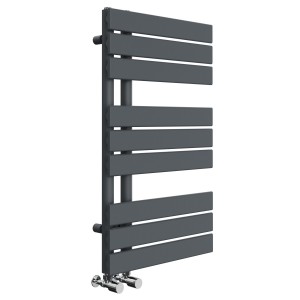 Kristiansund 824 x 500mm Designer Towel Rail - Anthracite