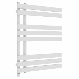 Koli 800 x 600mm White Simple Electric Heated Towel Rail