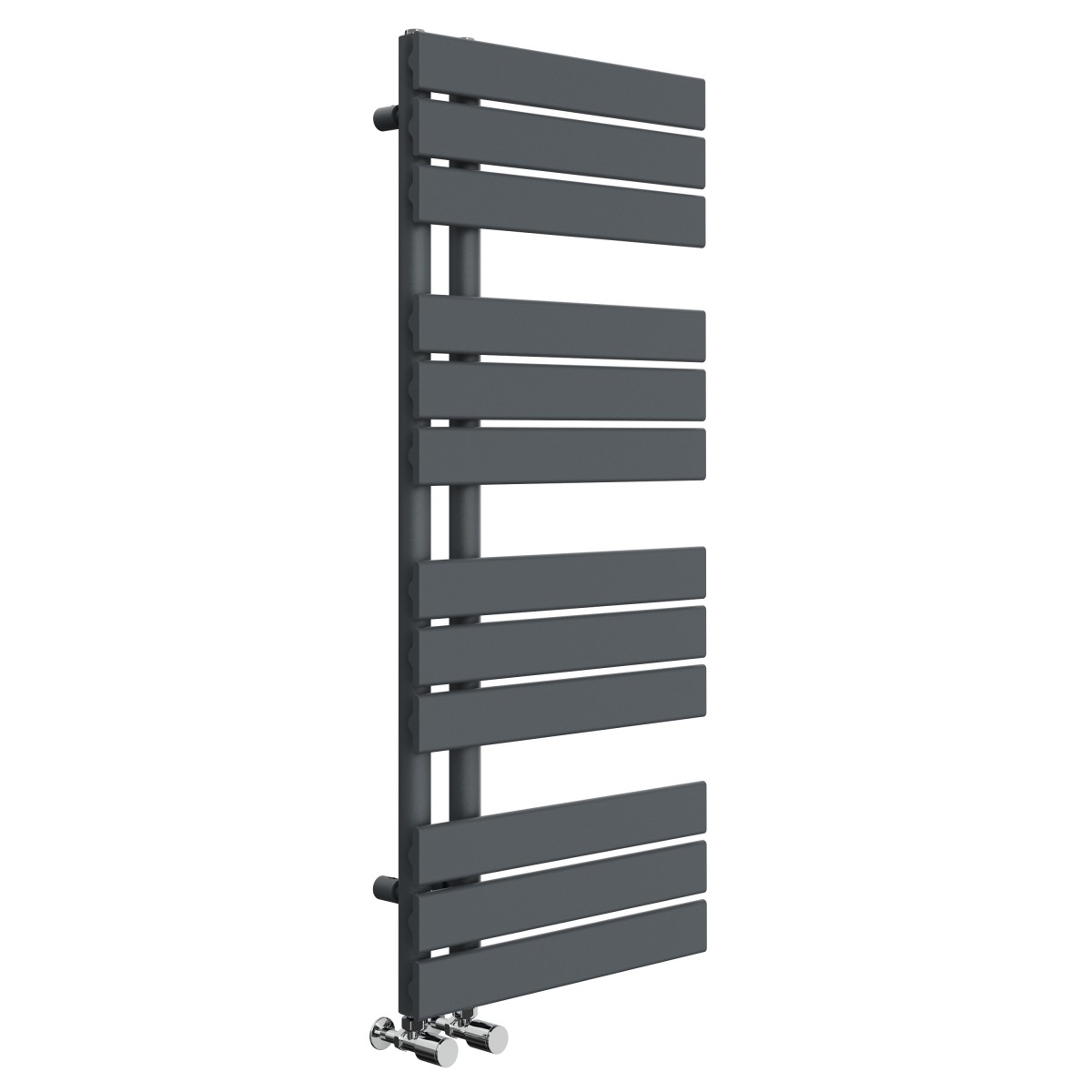 Kristiansund 1126 x 500mm Designer Towel Rail - Anthracite