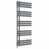 Koli 1600 x 600mm Anthracite Thermostatic Touch Control Electric Heated Towel Rail