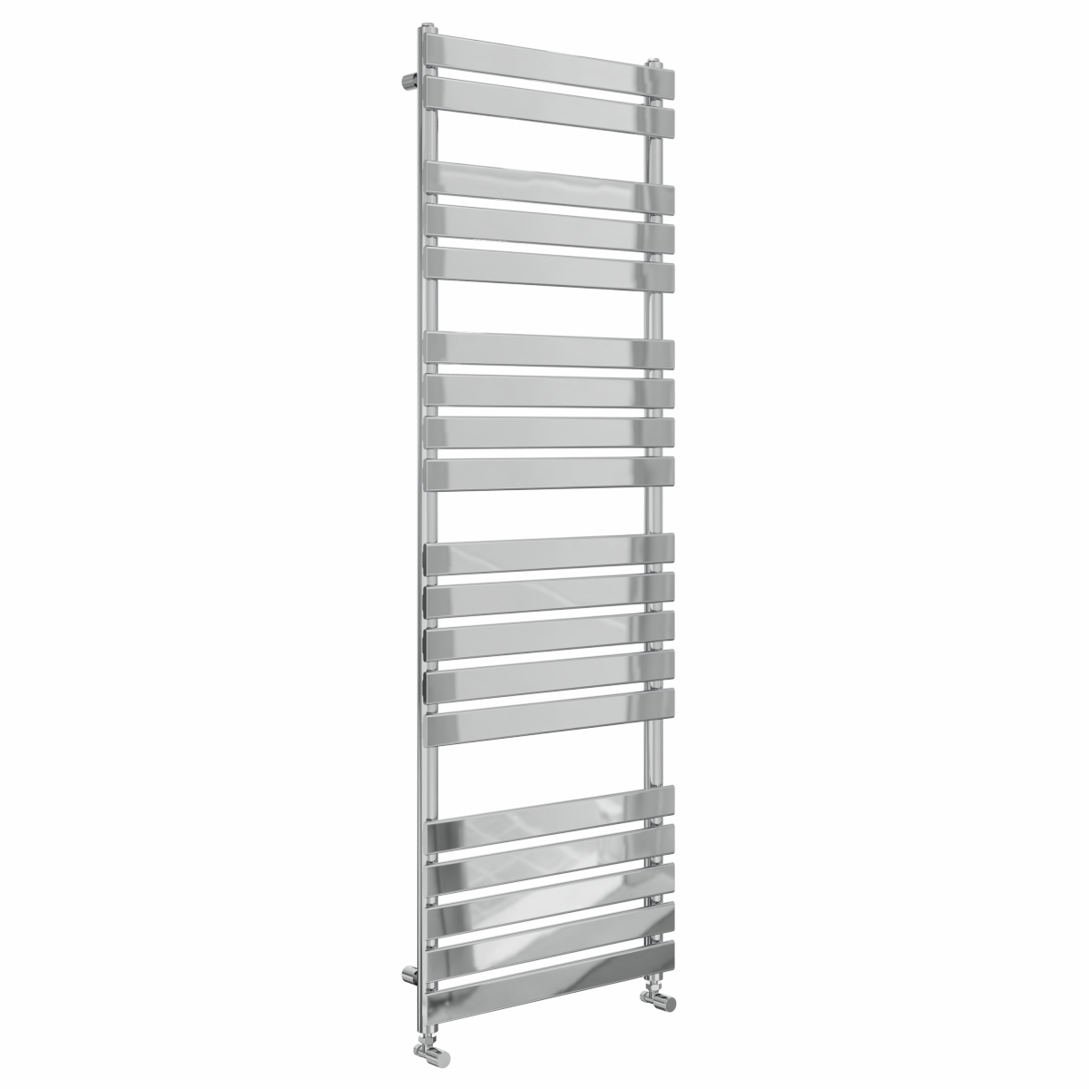 Juva 1800 x 600mm Chrome Flat Panel Heated Towel Rail