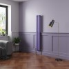 Norden Elegant Purple Oval Column Vertical Designer Radiator - Choice Of Sizes