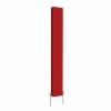 Karlstad 1800 x 274mm Signal Red Double Flat Panel Vertical Designer Radiator