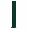 Lulea 1800 x 270mm Moss Green Double Flat Panel Vertical Designer Radiator