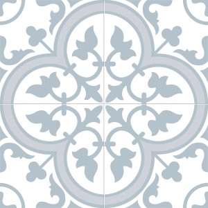 Bourton Lavanda Powder Blue 450x450x9mm - 1.21sqm - 6 - Box Qty