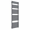 Juva 1800 x 600mm Sand Grey Flat Panel Simple Electric Heated Towel Rail